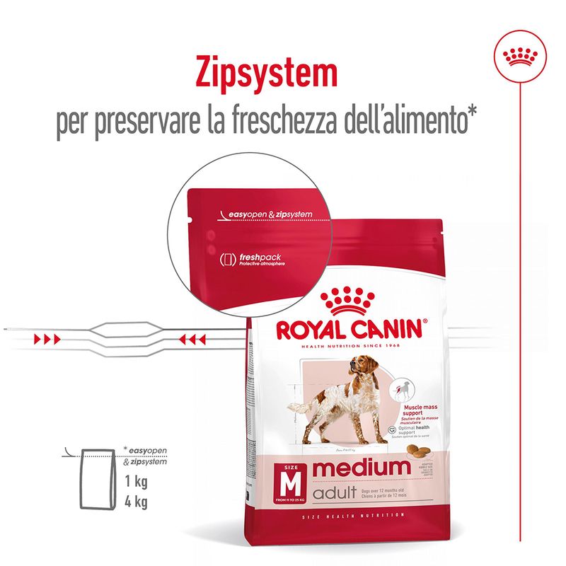 Royal Canin Medium Adult 15 kg - Crocchette per Cani Royal Canin Medium Adult 15 kg - Crocchette per Cani